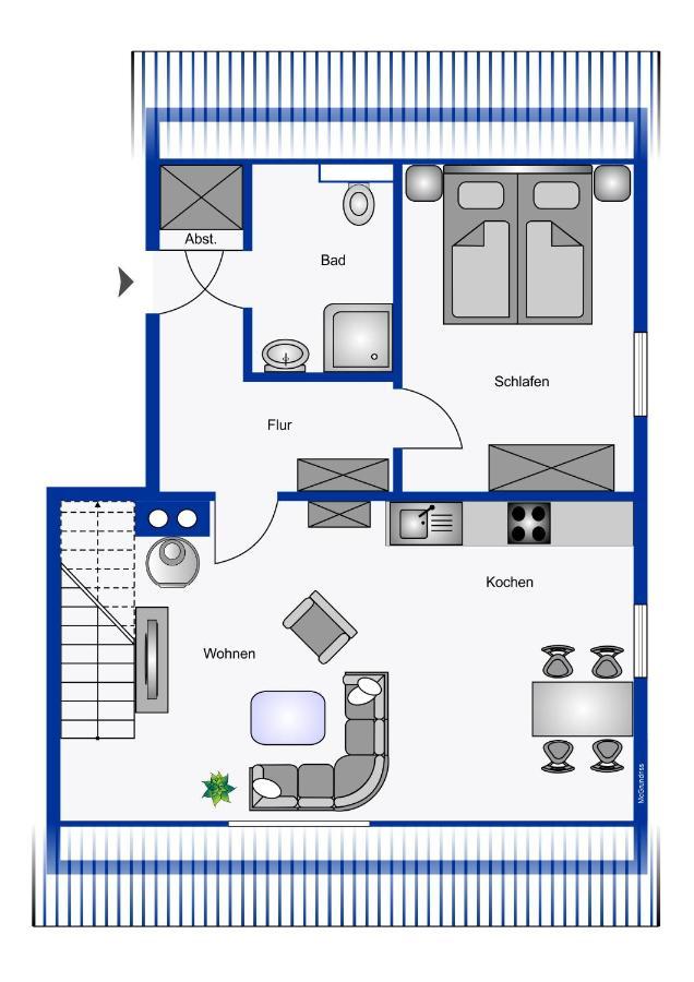 Ferienwohnung Wrixumer Marsch المظهر الخارجي الصورة